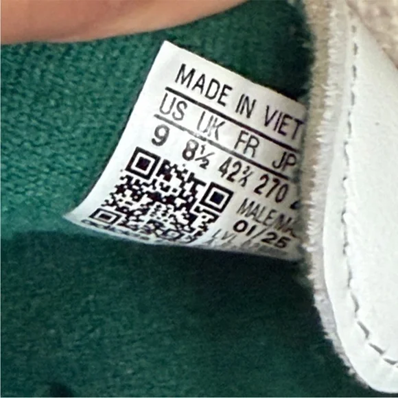 Adidas Samba Green White Women’s 10 / Men's 9 - Picture 4 of 7